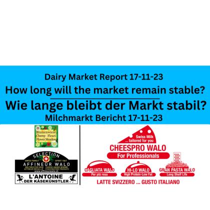 Dariy Market Report 17-11-23 / Milchmarkt-Analyse vom 17-11-23